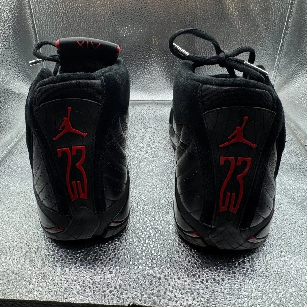 Size 8 Air Jordan‎ 14 Retro Mens Black Red Athletic Shoes 311832-002 SEPARATION